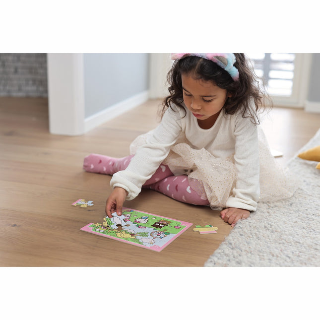 Dřevěné puzzle Hello Kitty, 20 dílků