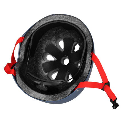 Helmet Gray-Red, Size S (52-56cm)