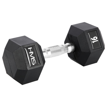 Hexagonální činka 16 kg – odolná, proti odkutálení