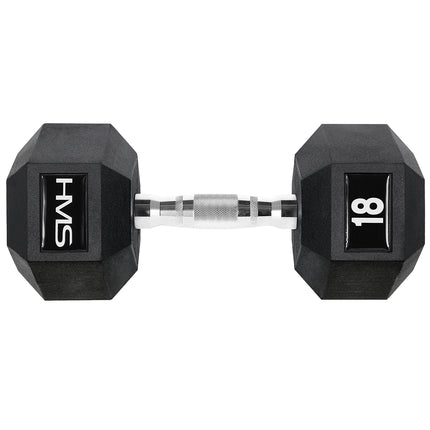 Hexagonální činka 18 kg – odolné posilovací vybavení