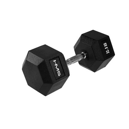 Hexagonální činka 32.5 kg – pogumovaná, proti odkutálení