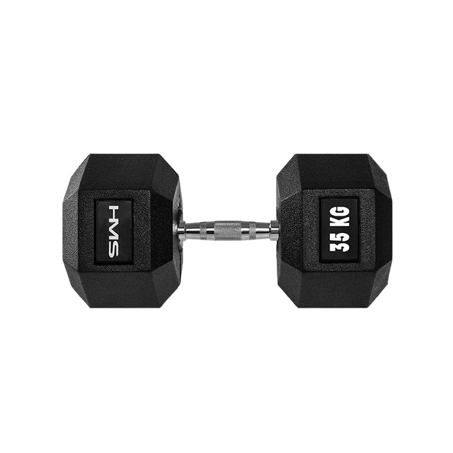 Hexagonální činka 35 kg – odolné vybavení pro silový trénink