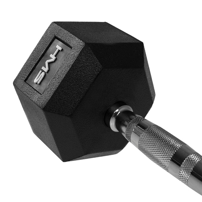 Hexagonální činka 55kg – odolná, univerzální silový trénink