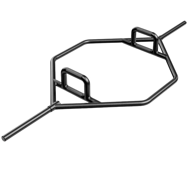 Hexagonální trap bar, nosnost 226 kg, ocel, černá