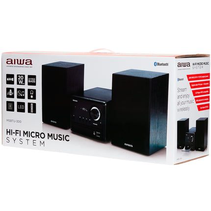 Hi-Fi mikro stereo systém s Bluetooth
