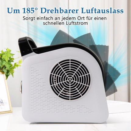 Vysokorychlostní podlahový ventilátor, 130W, 3 rychlosti, otočný 185°