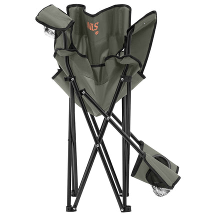 Turistická židle, khaki – lehká, přenosná