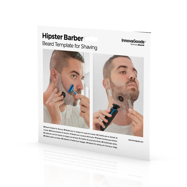 Šablona na holení vousů Hipster Barber InnovaGoods