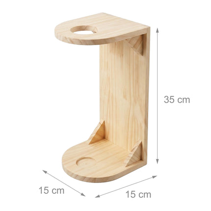Hobby Horse Wall Hook, Pine Wood Space-Saving Holder