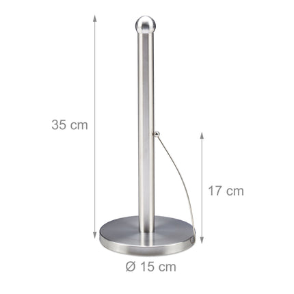 Halter für Küchenrollen stehend