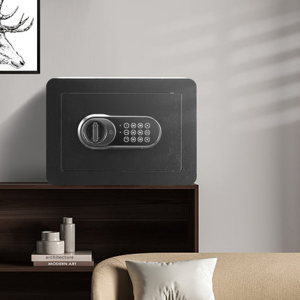 Home Safe 0.5 Cu Ft, Steel, Digital Keypad, 2 Keys