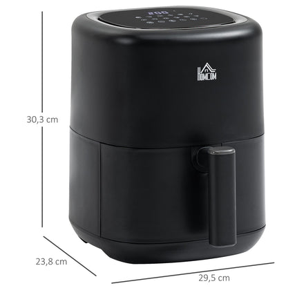 Horkovzdušná fritéza, 1300W příprava bez oleje, nepřilnavý povrch, 3L