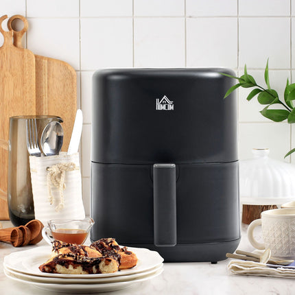 Horkovzdušná fritéza, 1300W příprava bez oleje, nepřilnavý povrch, 3L