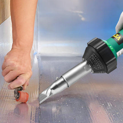 Hot Air Plastic Welder Kit, 1600W, 9 Accessories