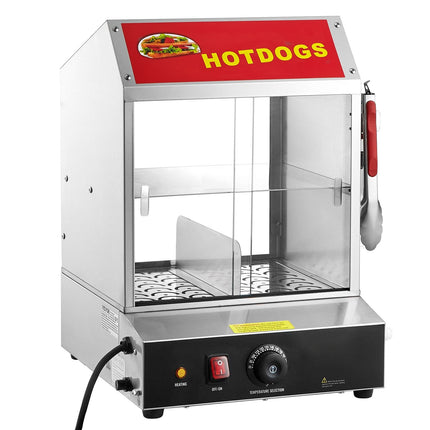 Hot Dog Steamer, 27L, 2-Tier, Temperature Control
