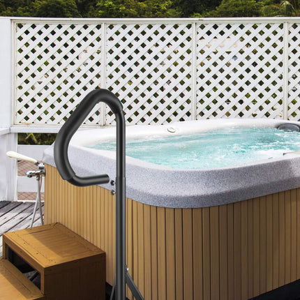 Hot Tub Handrail – 360 Swivel, 35-57 In, 600 Lb