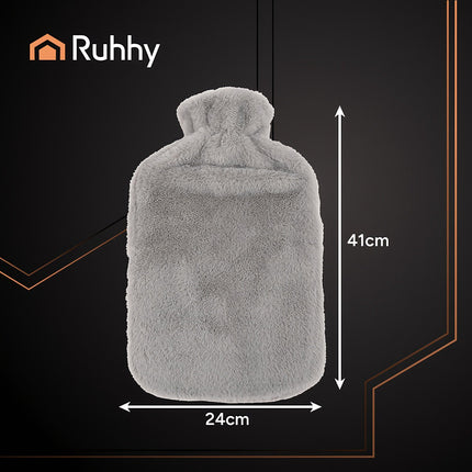 Termofor s plyšovým obalem, objem 3.5L