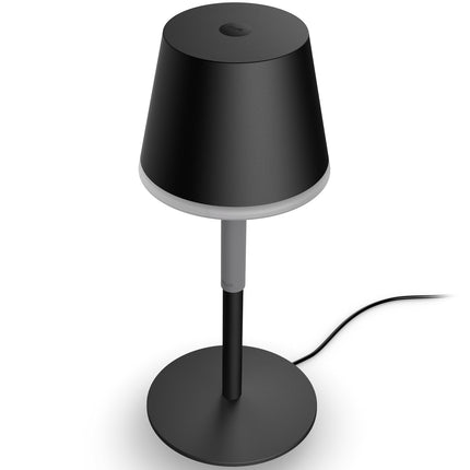 Hue Go přenosná stolní lampa černá/tmavě šedá
