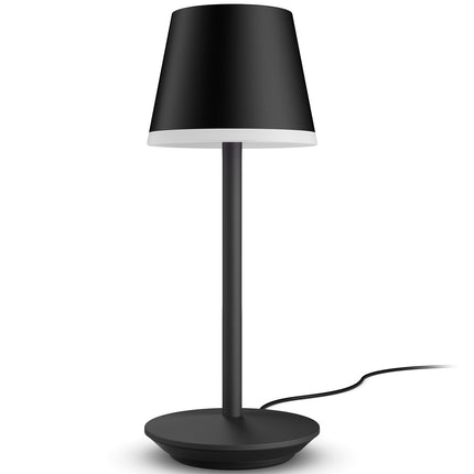 Hue Go přenosná stolní lampa černá/tmavě šedá
