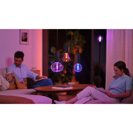 Hue Lightguide Globe Large 125mm E27 White and Color Ambiance