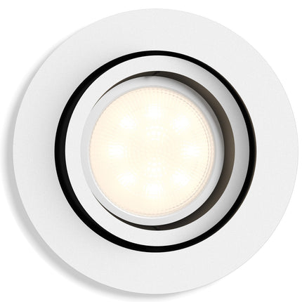 Hue Milliskin bodové svítidlo White Ambiance kulaté bílé