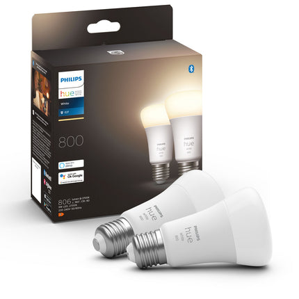 Hue White A60 E27 2 ks