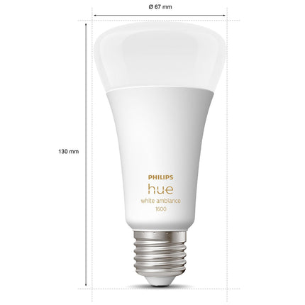 Hue White Ambiance E27 1600lm 1 ks