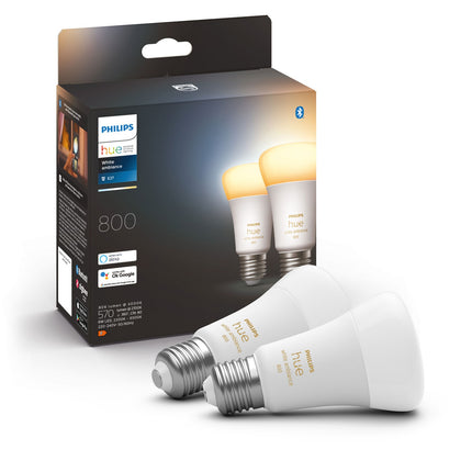 Hue White Ambiance E27 2 ks