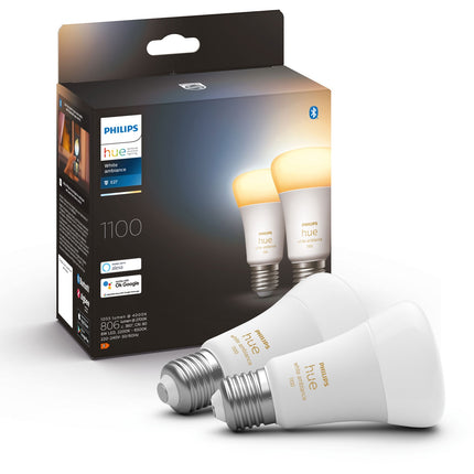 Hue White Ambiance E27 A60 1100lm 2 ks
