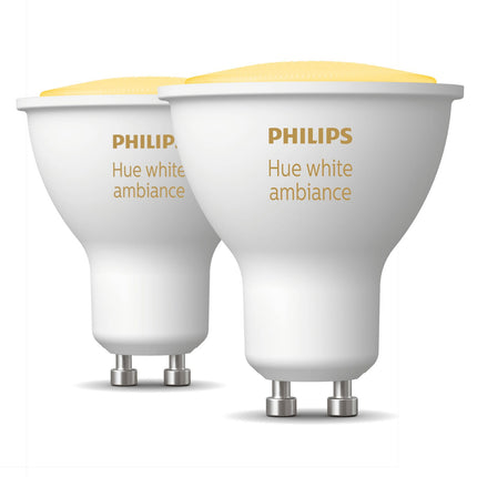 Hue White Ambiance GU10 2 ks