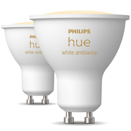 Hue White Ambiance GU10 400lm 2 ks