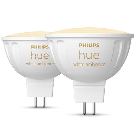 Hue White Ambiance GU5.3 MR16 12V 400lm 2er-Pack
