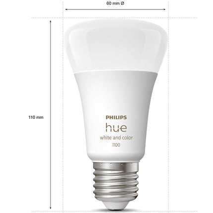 Hue White Color Ambiance E27 1100lm 1 ks