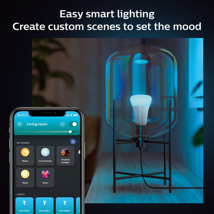 Hue White Color Ambiance E27 800lm 2 ks