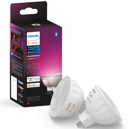 Hue White Color Ambiance GU5.3 MR16 12V 400lm 2 ks