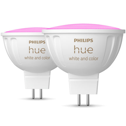 Hue White Color Ambiance GU5.3 MR16 12V 400lm 2 ks