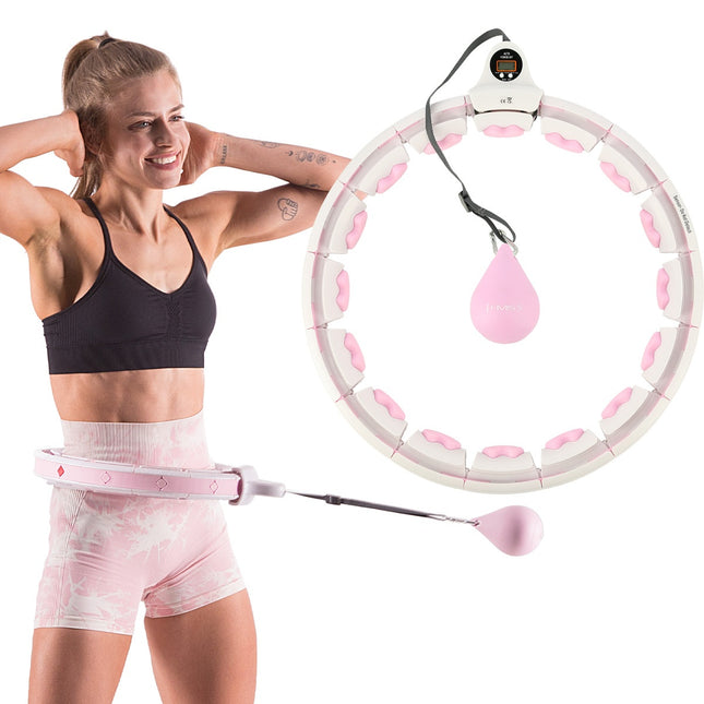 Hula Hoop met zwaartekrachtbal en teller, plus-size tailleondersteuning