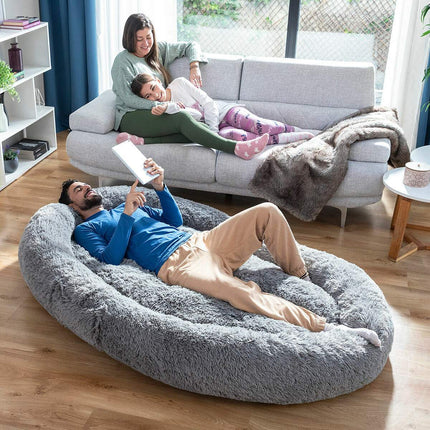 Pelíšek pro lidi XXL InnovaGoods šedý