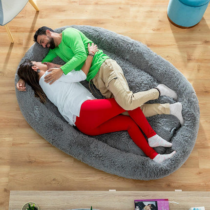 Pelíšek pro lidi XXL InnovaGoods šedý