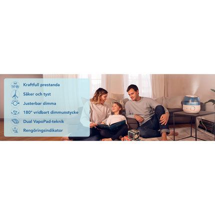 Ultrazvukový zvlhčovač vzduchu Mini Cool Mist VUL525