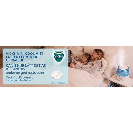 Ultrazvukový zvlhčovač vzduchu Mini Cool Mist VUL525