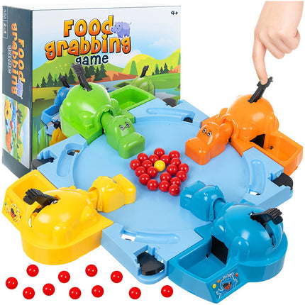 Arkádová hra Hungry Hippos pro děti, rodinná zábava, 2-4 hráči