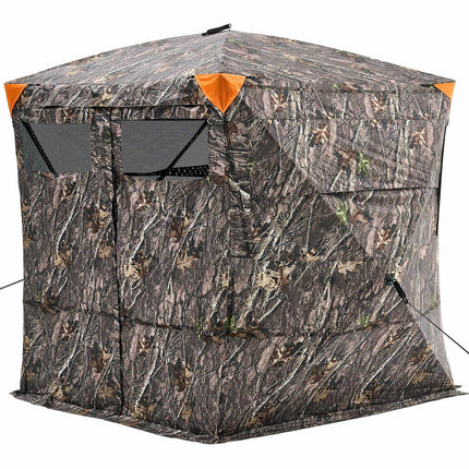 Hunting Blind, 4-5 Person See-Through, 270-Degree View, Bag