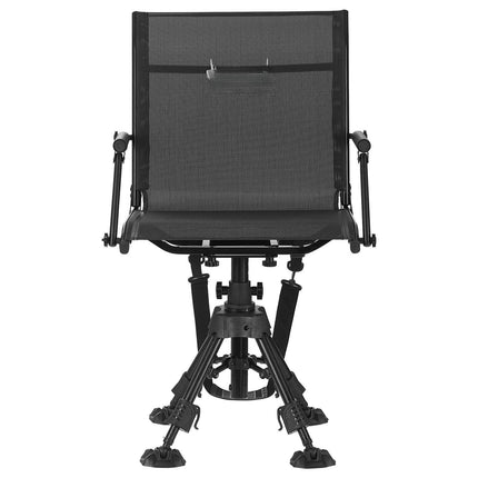 Hunting Blind Chair, 360 Silent Swivel, Foldable, 350 lb