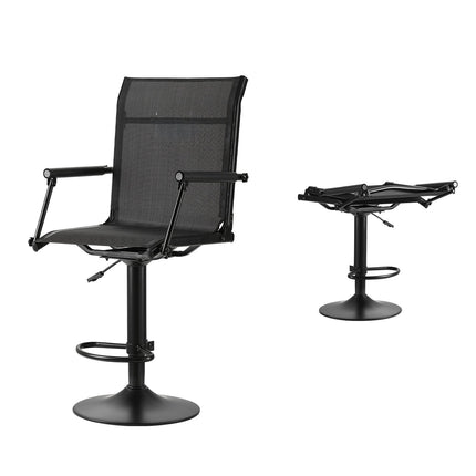 Hunting Chair, 360 Silent Swivel, Height Adjustable, 300 lb