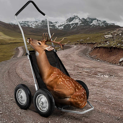 Hunting Game Cart, 500 lb Folding All-Terrain Hauler