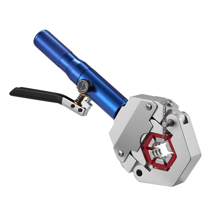 Hydraulic A/C Hose Crimper Kit, 7 Dies, Carry Case