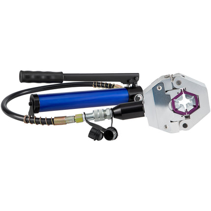 Hydraulic A/C Hose Crimper Kit – Manual Pump, 7 Dies