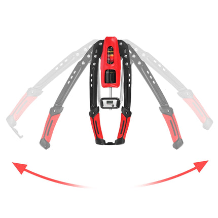 Hydraulický posilovač paží s počítadlem – odpor 10–200 kg