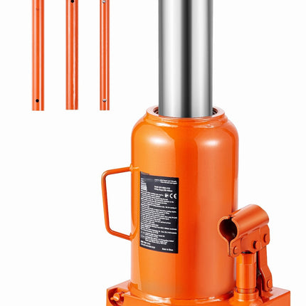 Hydraulic Bottle Jack 50 Ton, 11–17.3 in Lift Range